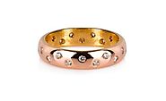 Buy rose gold diamond ring at best prices