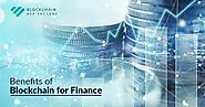 Applications of blockchain in the finance sector