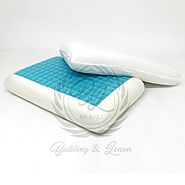 Details about  Luxury Orthopaedic Cool Gel Memory Foam Pillows Pack of 2, 4 or 8