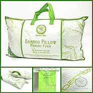Details about  Bamboo Memory Foam Pillow Orthopaedic Anti-Bacterial Neck Support Pack of 2 4 8