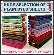 Details about  Percale Poly Cotton Fitted Valance Sheets. Single/ Double/ King/ Superking.