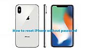 How to reset iPhone without password, : Mobiletech Review