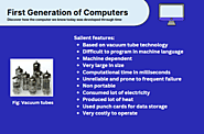 Generation of Computers: First, Second, Third - Scientech Easy