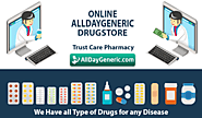Online Pharmacy, Prescriptions, Chemists and Health | Alldaygeneric
