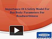 Top significance of the bus body profile