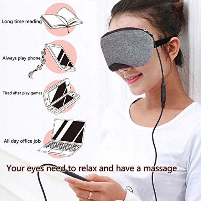 heated eye mask electric