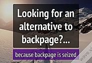 Find the best alternative to popular Backpage