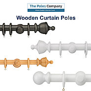 Buy Now! Traditional Design Curtain Poles in UK from The Poles Company