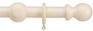 Buy Now! Contemporary Wood Wooden Curtain Poles