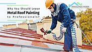 Why You Should Leave Metal Roof Painting to Professionals? | Amazing Roof Restoration