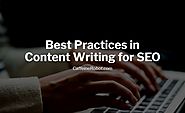 Best Practices in Content Writing for SEO | CoffeeBot Solutions