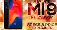What is the price of MI 9 in India?