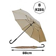 Windproof Strong SunDefender Sun Umbrella - Welcome Shade from The Sun - Keeps You Cool - Non-Slip Hook Handle - Patt...