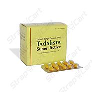 Tadalista Super Active : How to take tadalista super active, Review, Side effects | Strapcart