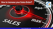 How to Increase your Sales Order