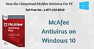 McAfee Antivirus For PC