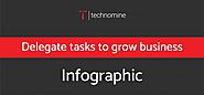 Infographic - Delegate and Grow - Technomine | Technomine