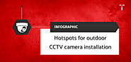 Infographic - Key hotspots for outdoor CCTV camera installation - Technomine | Technomine