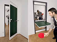 Utilize the innovative concept of playing sports in the house by utilizing minimum space.
