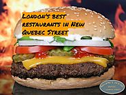 London’s best restaurants in New Quebec Street