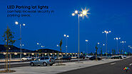 LED parking lot lights Can Help Increase Security in Parking Areas.