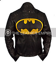 Batman Logo Leather Jacket