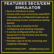 SECS/GEM Simulator Introduction and Features - EINNOSYS