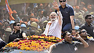 Narendra Modi’s Varanasi Roadshow - PM Modi Roadshow in Varanasi | CNT India