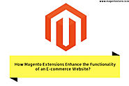 How Magento Extensions Enhance the Functionality of an E-commerce Website? - magentostore.over-blog.com