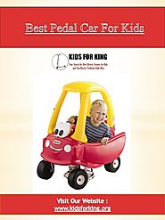 Best Pedal Car For Kids