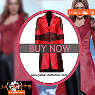 Civil War Scarlet Witch leather coat