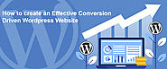 How to create an Effective Conversion Driven WordPress Website