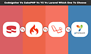 Codeigniter Vs CakePHP Vs Yii Vs Laravel : Which One To Choose?