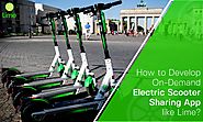 How to Develop On-Demand Electric Scooter Sharing App like Lime?
