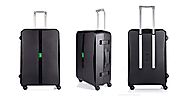 Lojel Rando Hardside Zipperless Spinner Suitcase | SafeSuitcases.com