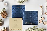 BLUE SHIMMERY BUTTERFLY THEMED - SCREEN PRINTED WEDDING CARD : CG-8258A - IndianWeddingCards