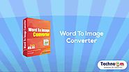 Word To Image Converter