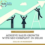 Tech India Infotech - Achieve sales growth with SEO Company in Delhi