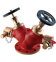 Double Outlet Gunmetal Hydrant Valves | Aaag India - A Trusted Fire fighting equipment Manufacturers
