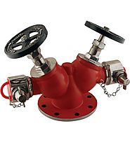 Double Outlet Stainless Steel Hydrant Valves | Aaag India - A Trusted Fire fighting equipment Manufacturers
