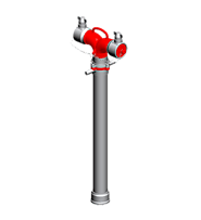 Aluminium Double Outlet Standpipe, Underground Fire Hydrant and Accessories | Aaag India