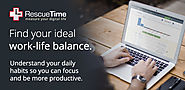 RescueTime : Time management software for staying productive and happy in the modern workplace