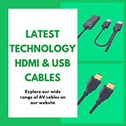 Latest Technology HDMI USB Cables