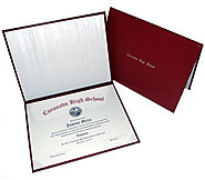 Buy certificate folders, school diploma covers, diploma cases