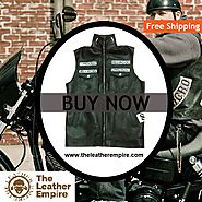 Son Of Anarchy Vest Biker Coat