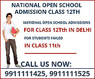 Open school admission class 12th Delhi 2020 Open Board form Last Date.