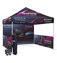 Advertising Canopy Tent With Custom Graphics | Vaughan