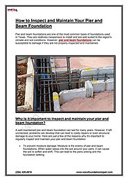 How to Inspect and Maintain Your Pier and Beam Foundation.pdf
