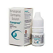 Careprost 3 ml Eye Drops (Bimatoprost 0.03%) online | Generic Latisse | Buy At GenericStreet