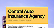 Things To Keep In Mind Before Getting An Auto Insurance, Modesto